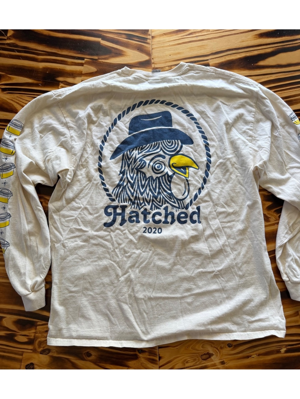 Cookie’s Country Chicken Hatched 2020 Long Sleeve Graphic T-Shirt XL